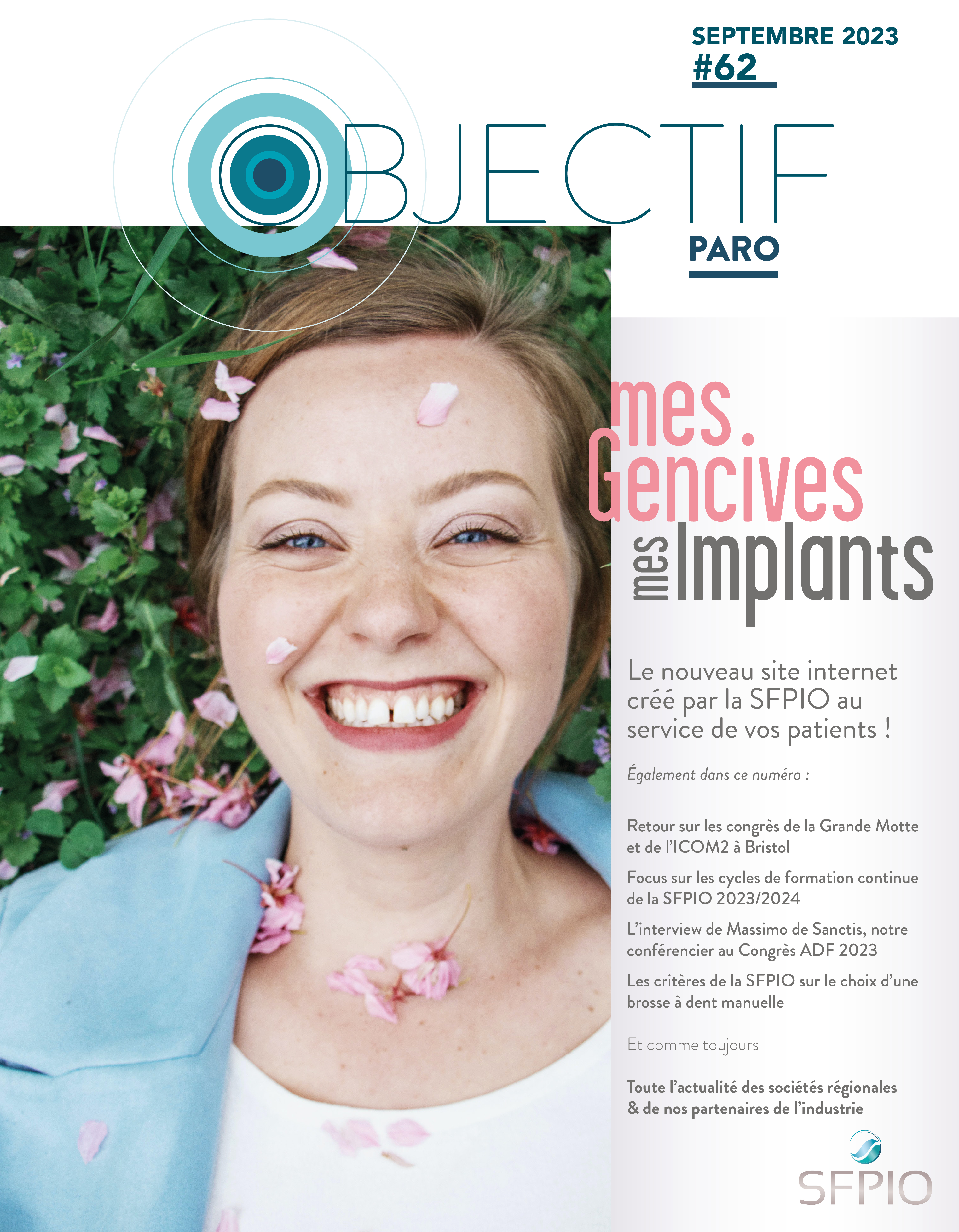 Couverture Objectif Paro 62 - septembre 2023